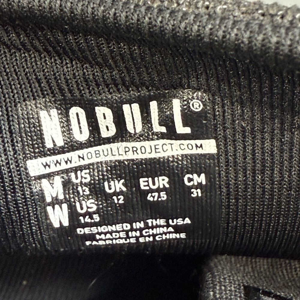 NOBULL Black and Tan Athletic Shoes - Picture 7 of 8